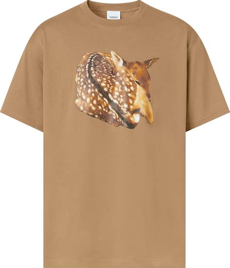 Buy Burberry Deer Print Oversized T